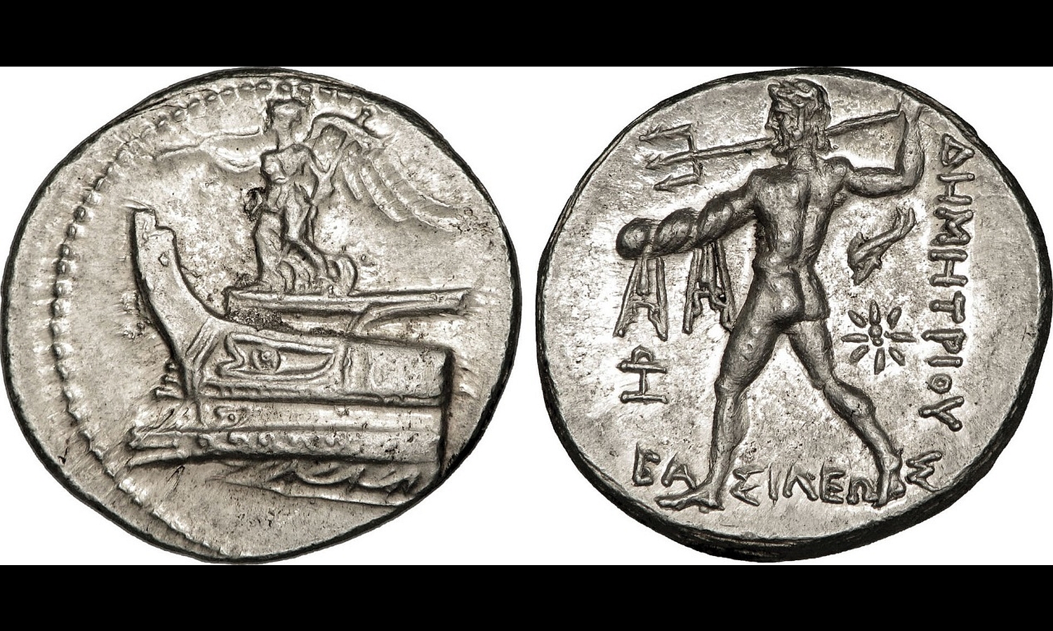 Τetradrachm of Demetrius Poliorkitis (293-292 BC)