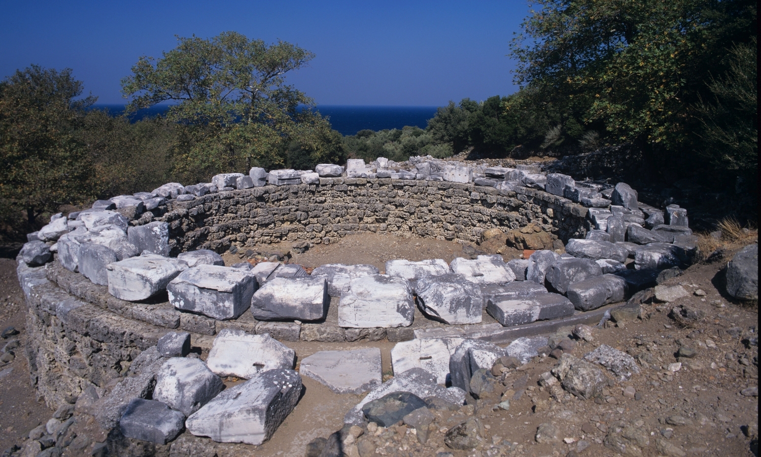 Rotunda of Arsinoe II from the south